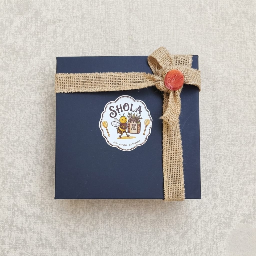 SHOLA Premium Collection - Luxury gift hampers with Karnataka honey and coffee